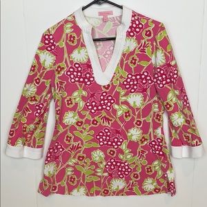 Lily Pulitzer cotton tunic top